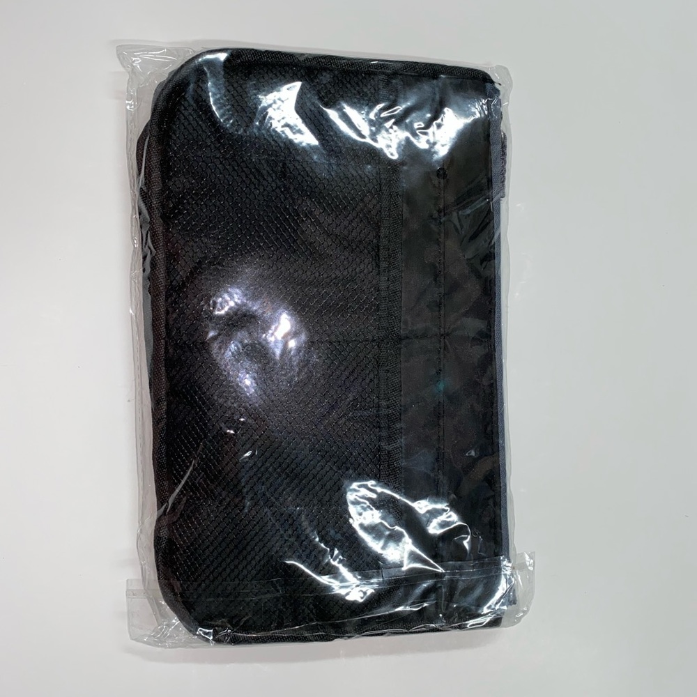 Y2K Nylon Purse Insert ORGANIZER |+ pockets/zippers | red or black - Picture 12 of 15